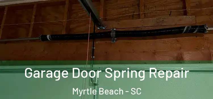  Garage Door Spring Repair Myrtle Beach - SC