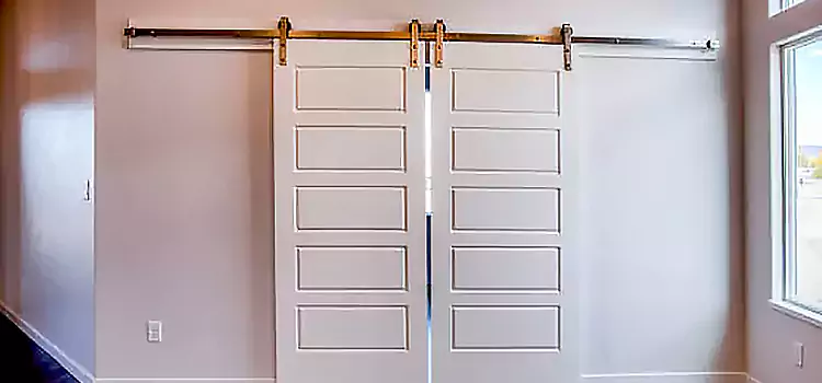 Glass Barn Door with Installation Hardware Kit Myrtle Beach